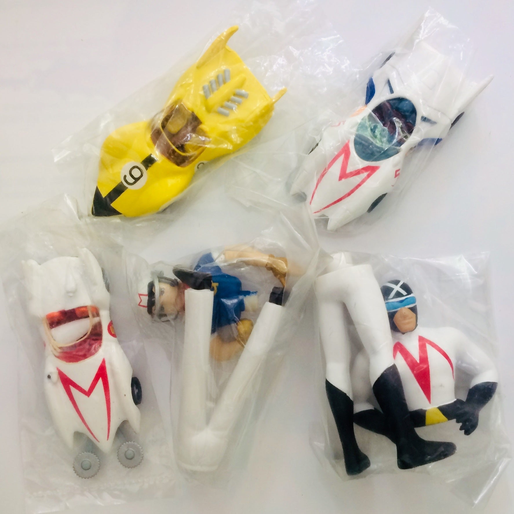 SPEED　RACER マッハGOGOGO アクションフィギュア　4体セット Resaurus スピードレーサー（マッハGoGoGo）4体セット（三船 剛