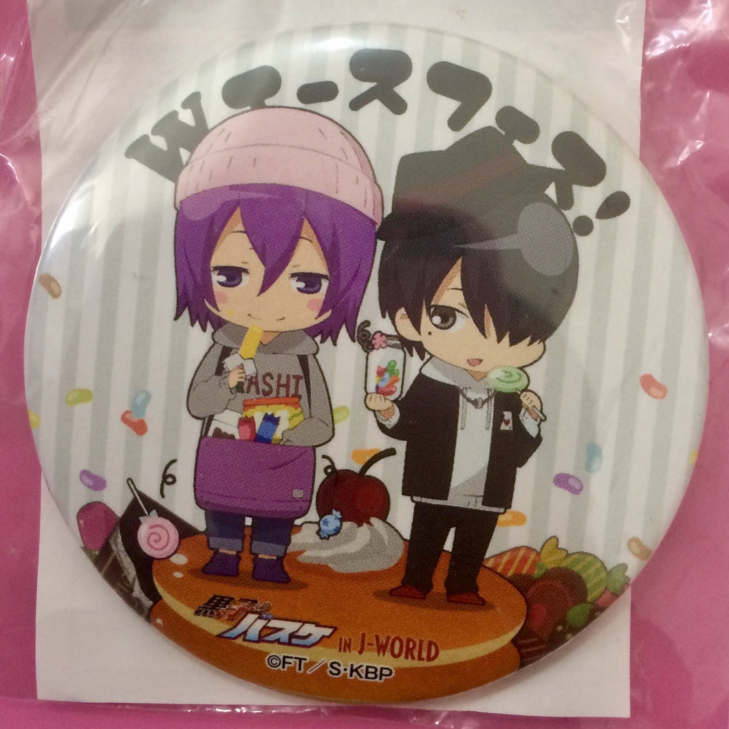 Kuroko no Basket - Midorima & Himuro - Can Badge - Kurobas Christmas in J-WORLD TOKYO