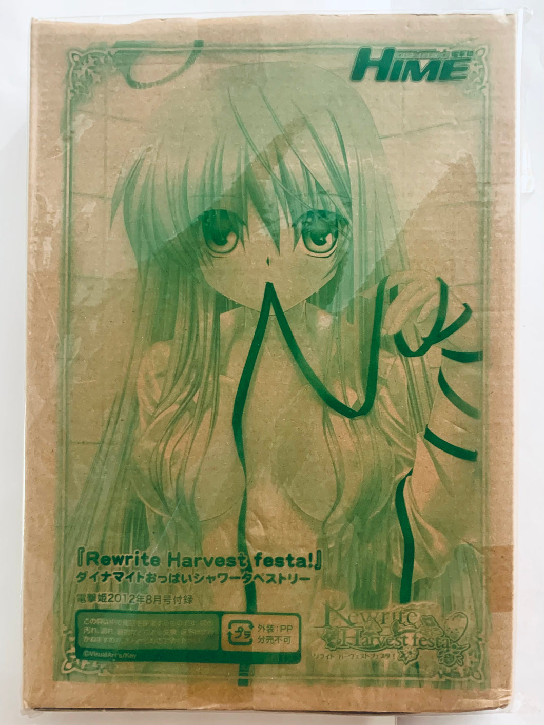Rewrite Harvest Festa! - Akane Senri - Dynamite Boobs Shower Tapestry (Large) - Dengeki Hime August 2012 Issue Appendix