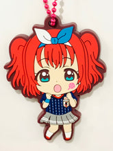 Load image into Gallery viewer, Love Live! Sunshine!! - Kurosawa Ruby - Capsule Rubber Mascot Soccer Nihondaihyou ver.
