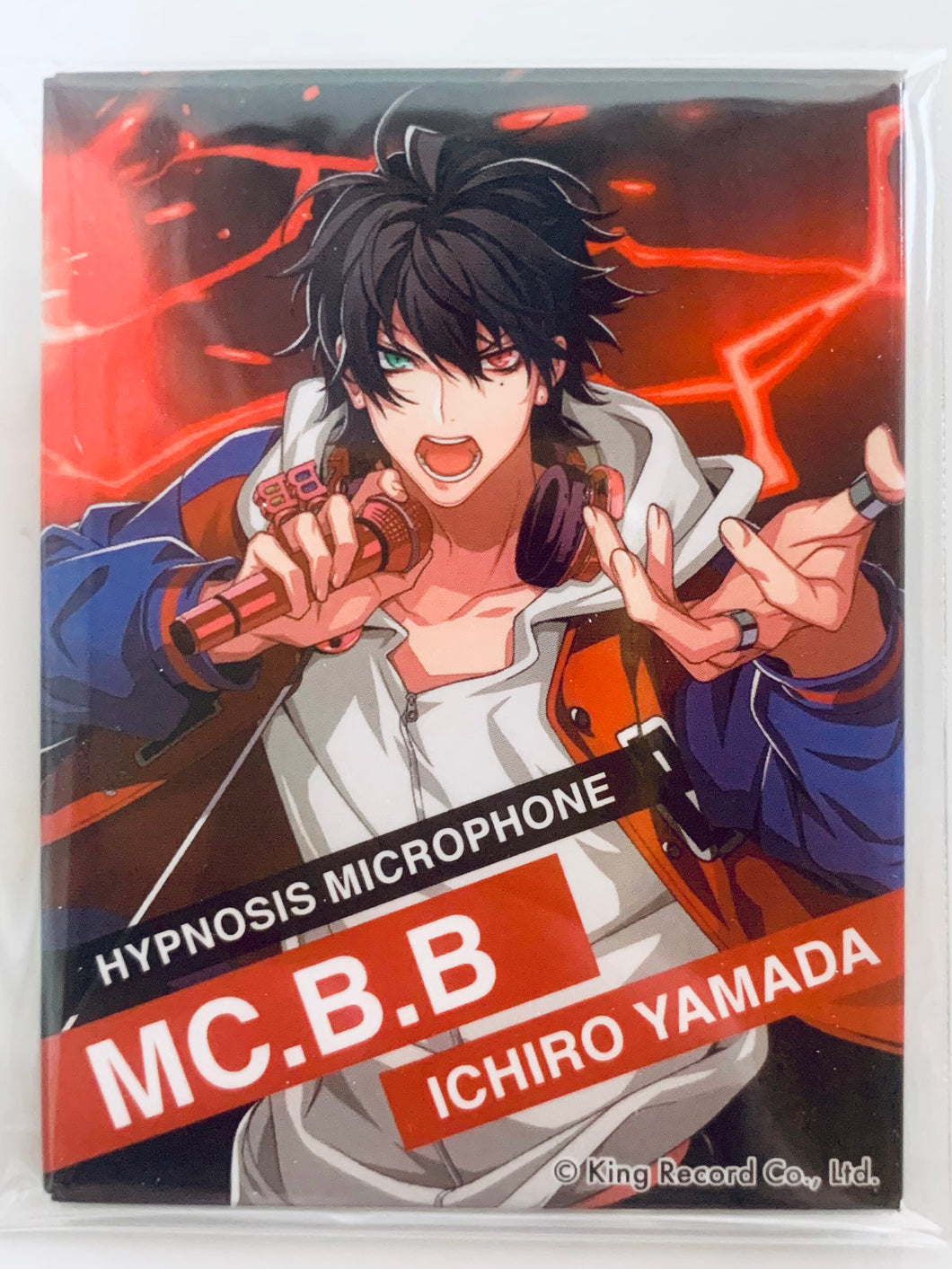 Hypnosis Microphone -Division Rap Battle- x Lawson - Ichiro Yamada (MC B.B.) - Square Badge