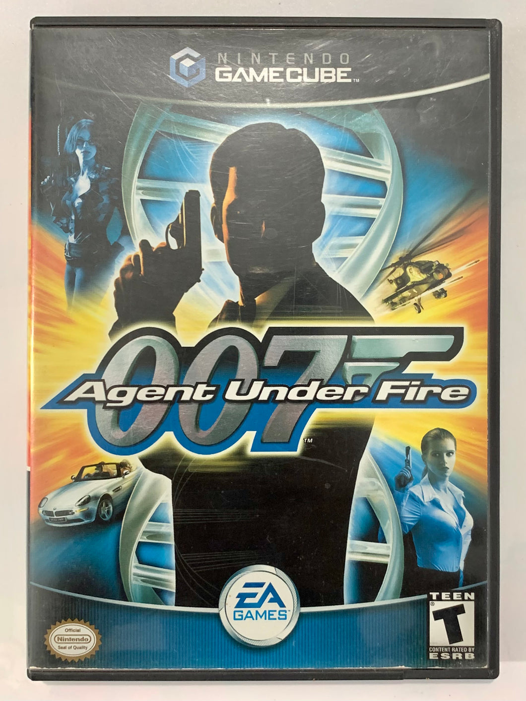 007 Agent Under Fire - Nintendo Gamecube - NTSC - Case & Manual