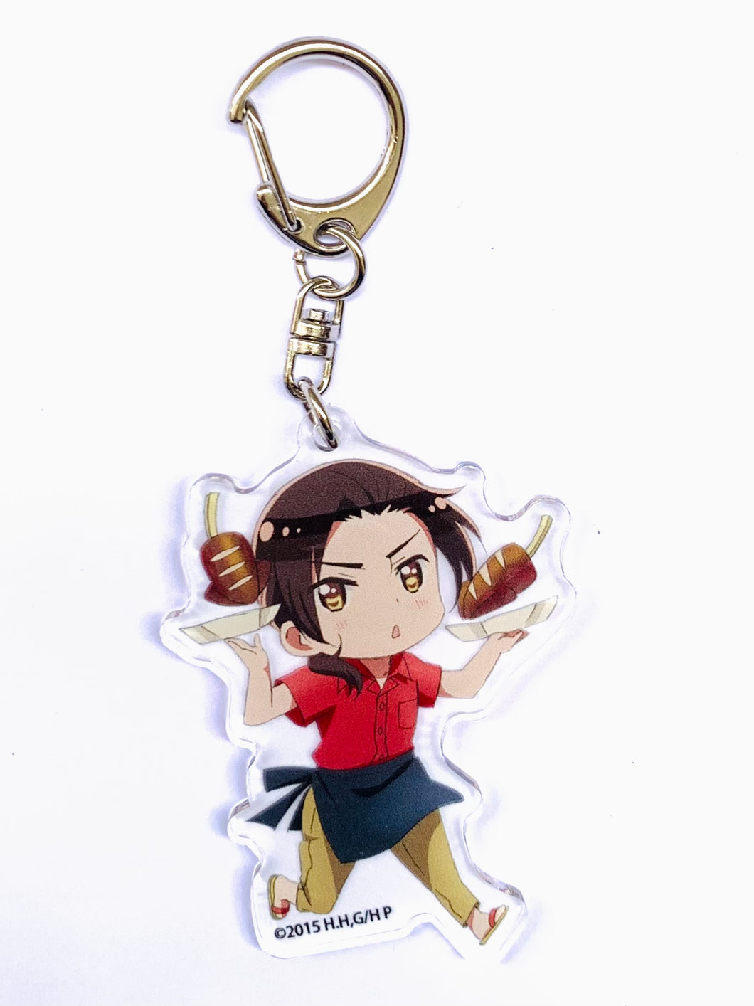 Hetalia The World Twinkle - China - Animate Cafe Goods - Keyholder