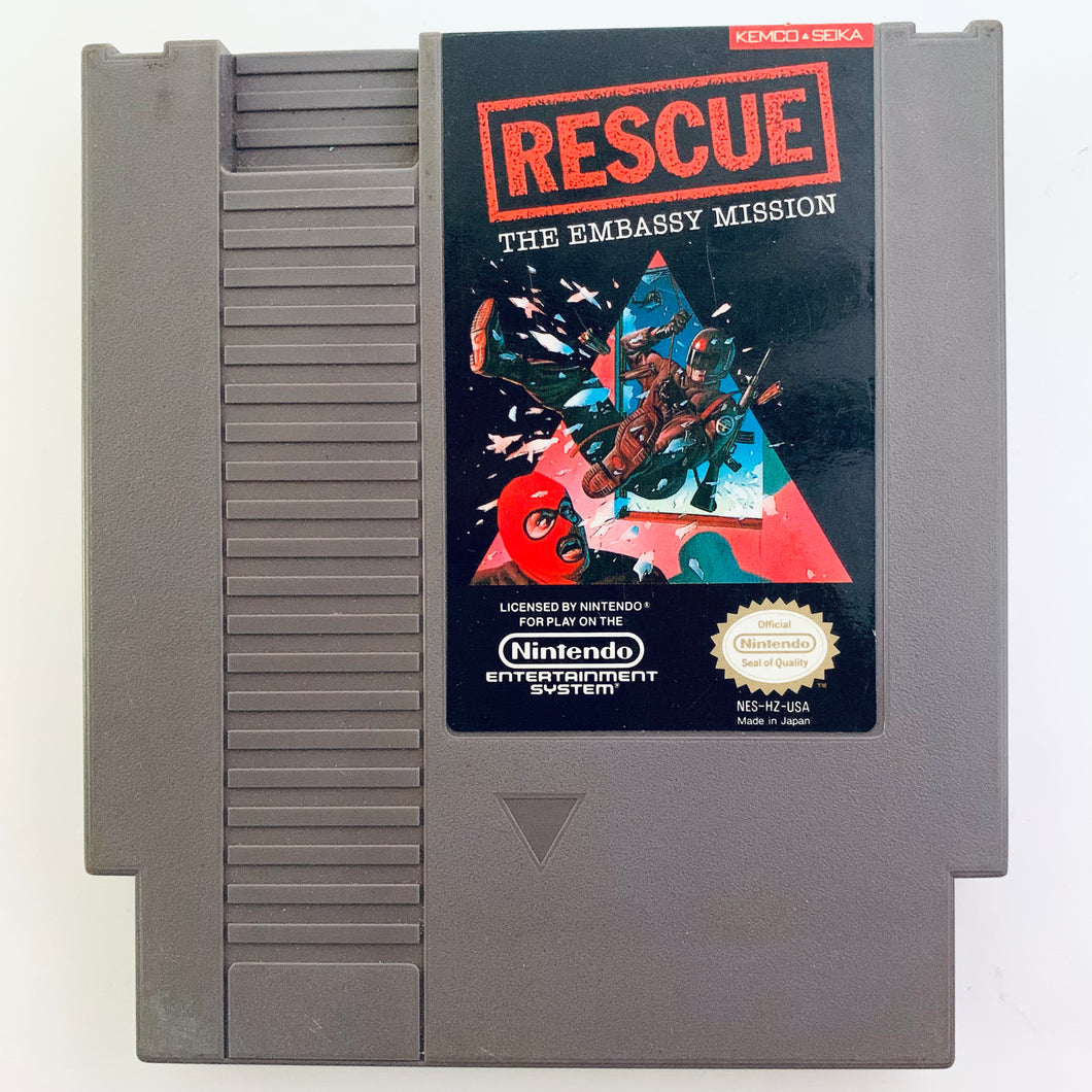 Rescue The Embassy Mission - Nintendo Entertainment System - NES - NTSC-US - Cart