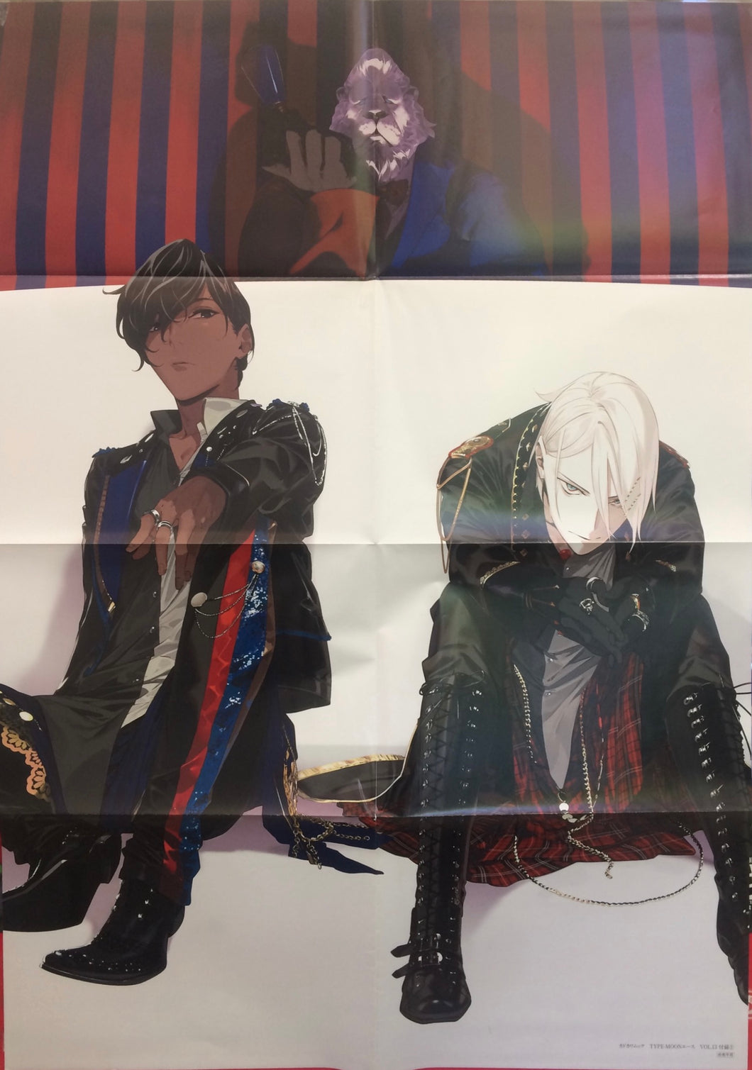 Fate/Grand Order - Caster / Edison & Archer / Arjuna & Lancer / Karna - B2 Poster - TYPE-MOON Ace VOL.13 Appendix