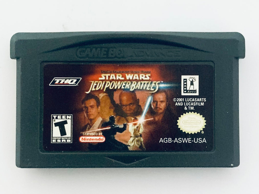 Star Wars Episode I: Jedi Power Battles - GameBoy Advance - SP - Micro - Player - Nintendo DS - Cartridge (AGB-ASWE-USA)
