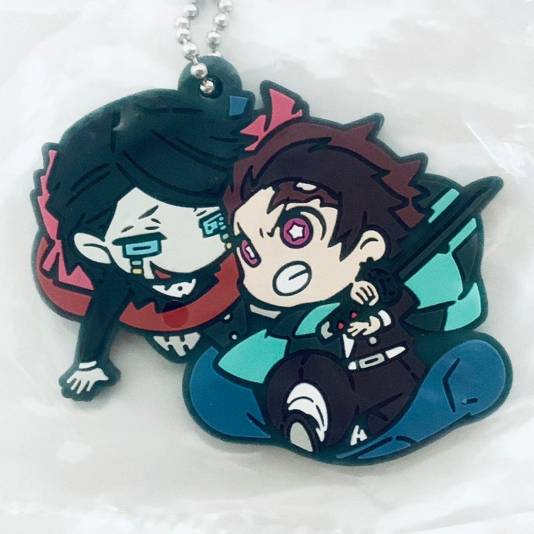 Kimetsu no Yaiba - Enmu - Kamado Tanjirou - Chara Banchoukou Rubber Mascot Eighth Form Mugen Ressha-hen