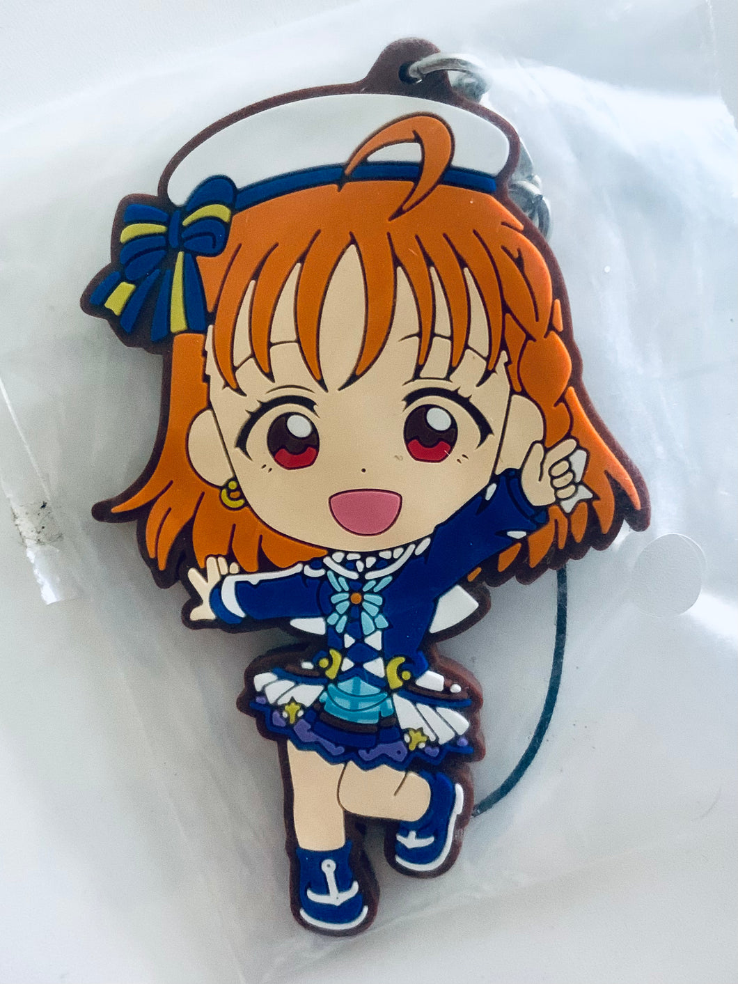 Love Live! Sunshine!! - Takami Chika - Ichiban -4th- - Kyun-Chara Illustrations - Rubber Strap - Shin Ishou ver.