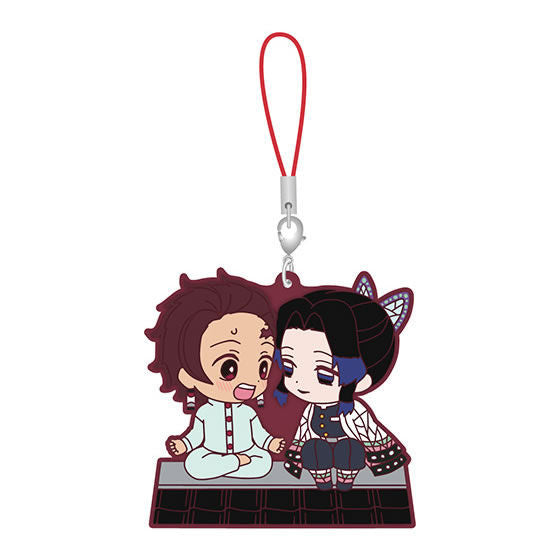 Kimetsu no Yaiba - Kamado Tanjirou - Kochou Shinobu - Capsule Rubber Mascot 8