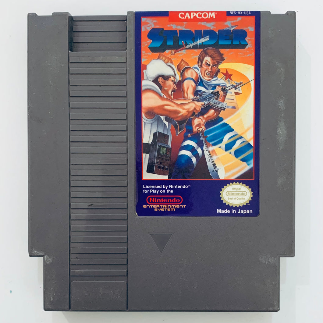 Strider - Nintendo Entertainment System - NES - NTSC-US - Cart