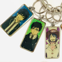 Load image into Gallery viewer, Ao no Exorcist - Rin - Yukio - Mephisto - Usamaro - Ryu - Five-Keychain &quot;The Movie of Blue Exorcist&quot;
