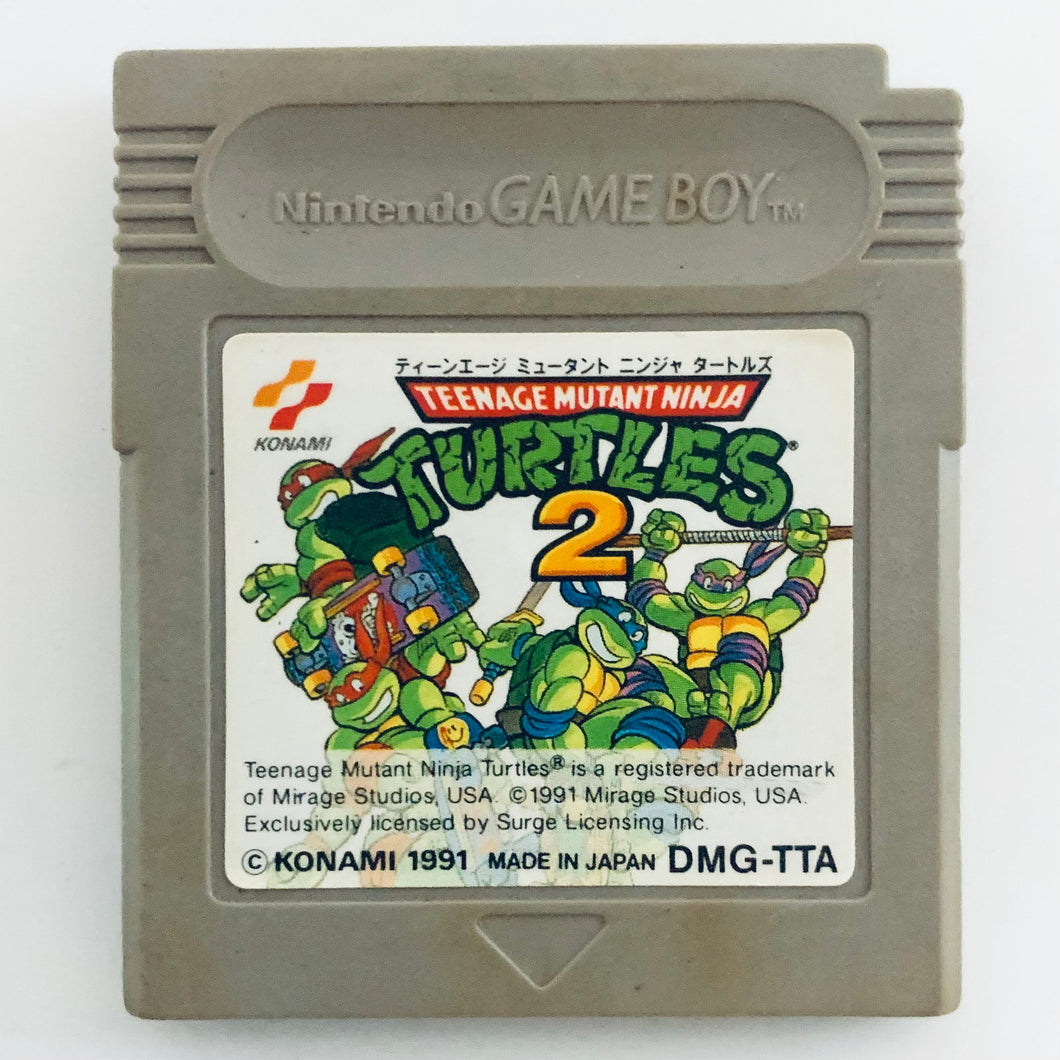 Teenage Mutant Ninja Turtles 2 - GameBoy - Game Boy - JP - Cartridge (DMG-TTA)