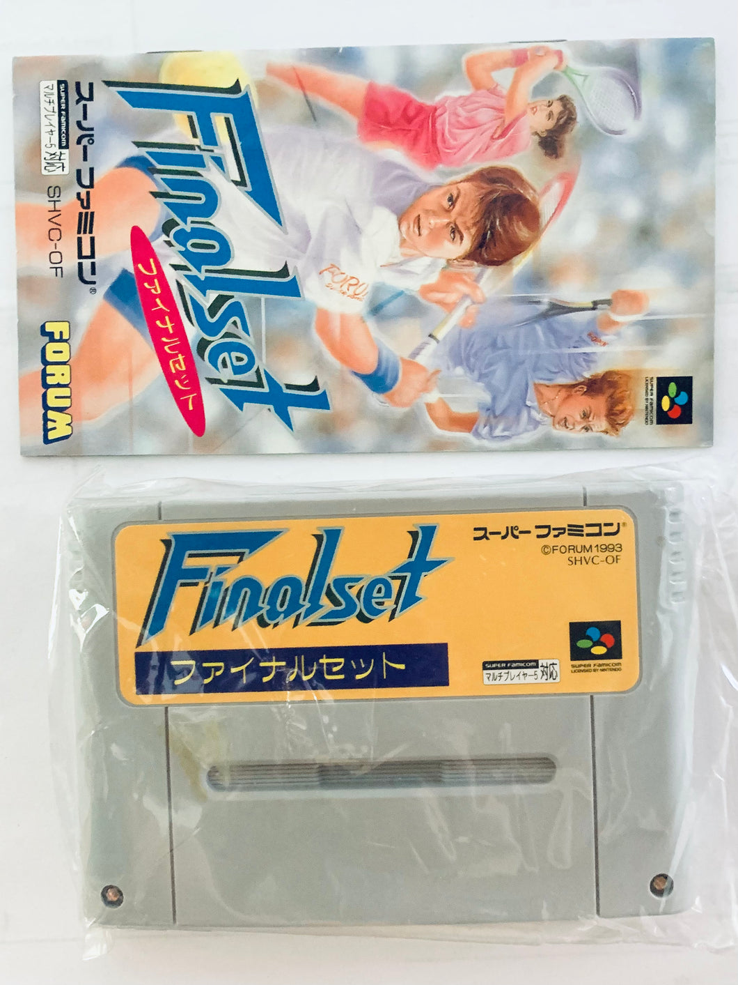 Final Set - Super Famicom - SFC - Nintendo - Japan Ver. - NTSC-JP - Cart & Manual (SHVC-OF)