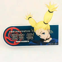 Load image into Gallery viewer, Jujutsu Kaisen - Nishimiya Momo - Area Development Square - RS Trading Trading Acrylic Name Tag Badge
