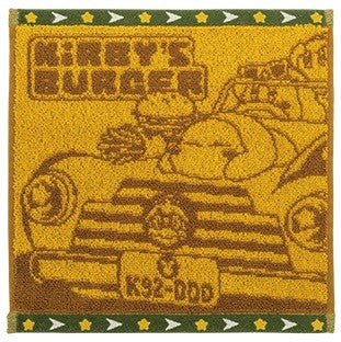Hoshi no Kirby - Waddle Dee - Diecut Mini Towel - Ichiban Kuji Kirby's Burger (H Prize)