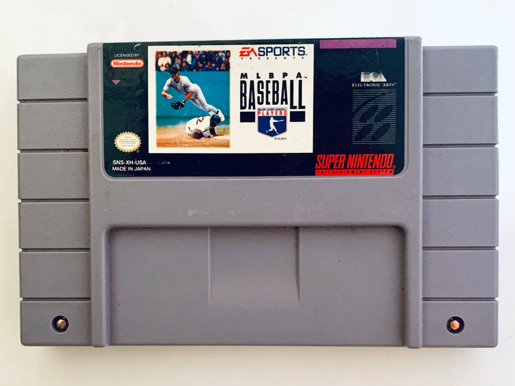 MLBPA Baseball - Super Nintendo - SNES - NTSC-US - Cart (SNS-XH-USA)