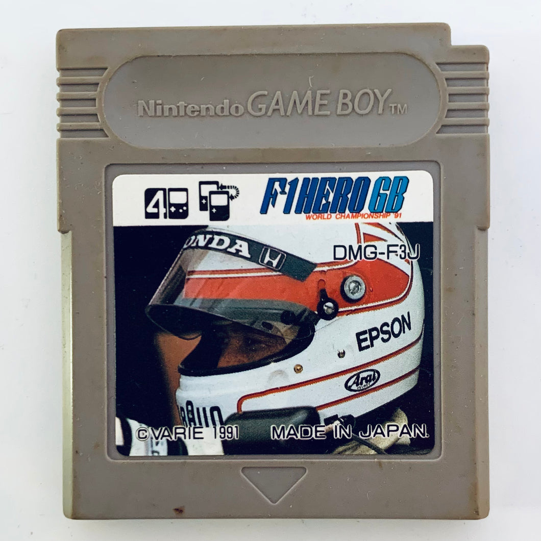 Nakajima Satoru F-1 Hero GB: World Championship '91 - GameBoy - Game Boy - Pocket - GBC - GBA - JP - Cartridge (DMG-F3J)