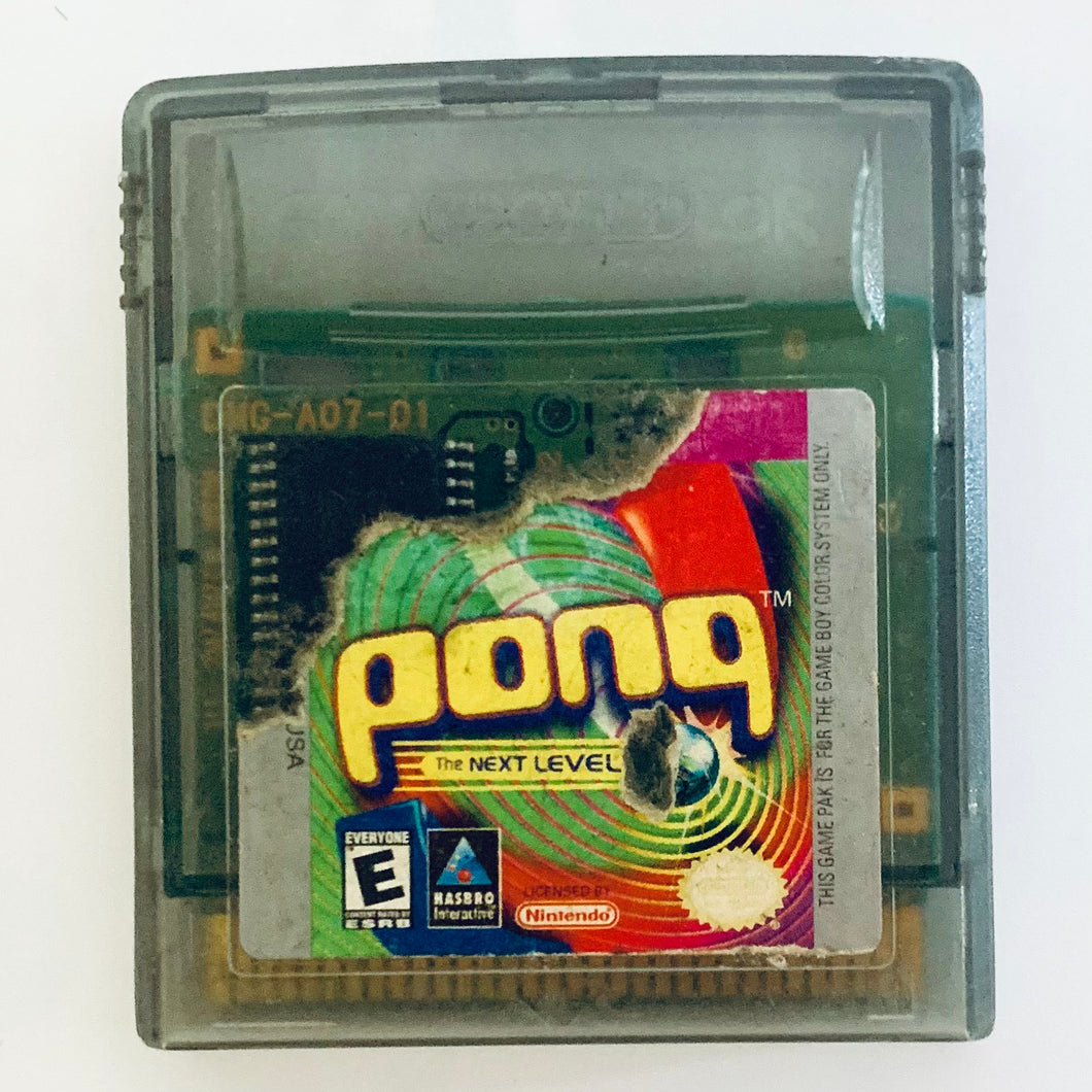 Pong: The Next Level - GameBoy Color - Game Boy - GBC - GBA - Cartridge (CGB-ADVE-USA)