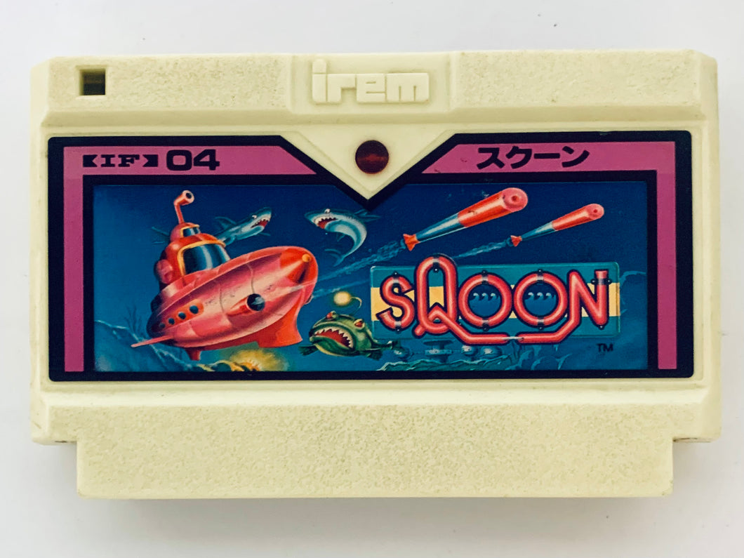 Sqoon - Famicom - Family Computer FC - Nintendo - Japan Ver. - NTSC-JP - Cart (IF-04)