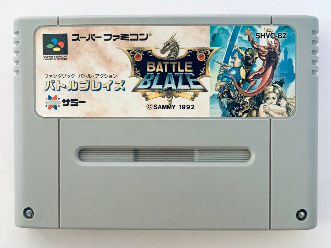 Battle Blaze - Super Famicom - SFC - Nintendo - Japan Ver. - NTSC-JP - Cart (SHVC-BZ)