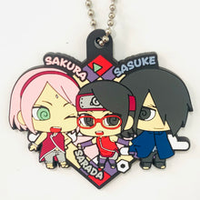 Cargar imagen en el visor de la galería, Boruto: Naruto Next Generations - Haruno Sakura - Uchiha Sarada - Uchiha Sasuke - Rubber Mascot Buddy Colle - BORUTO Kazoku Datteba sa! Hen
