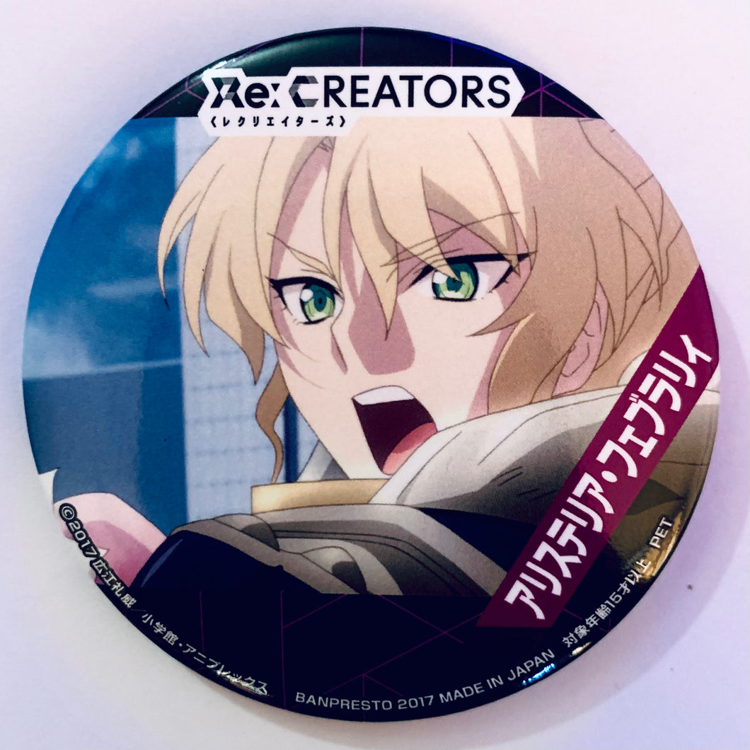 Re:Creators - Alicetelia February - Trading Can Badge