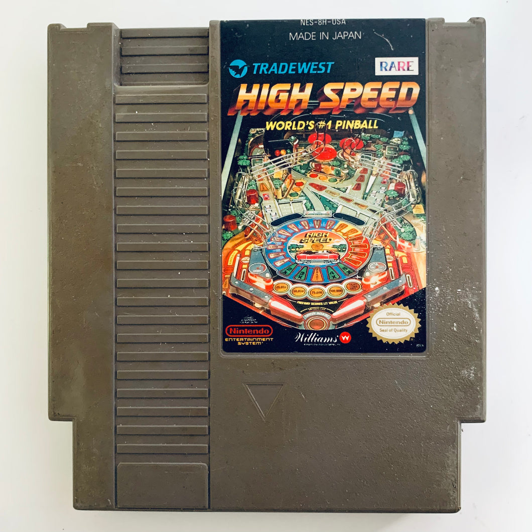 High Speed - Nintendo Entertainment System - NES - NTSC-US - Cart