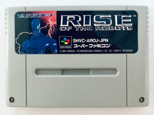 Cargar imagen en el visor de la galería, Rise of the Robots - Super Famicom - SFC - Nintendo - Japan Ver. - NTSC-JP - Cart &amp; Manual (SHVC-AROJ-JPN)
