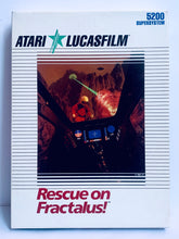 Cargar imagen en el visor de la galería, Rescue on Fractalus! - Atari 5200 The Supersystem - NTSC - Brand New
