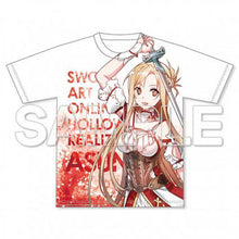 Load image into Gallery viewer, Sword Art Online -Hollow Realization- Full Graphic T-shirt Asuna Ver.
