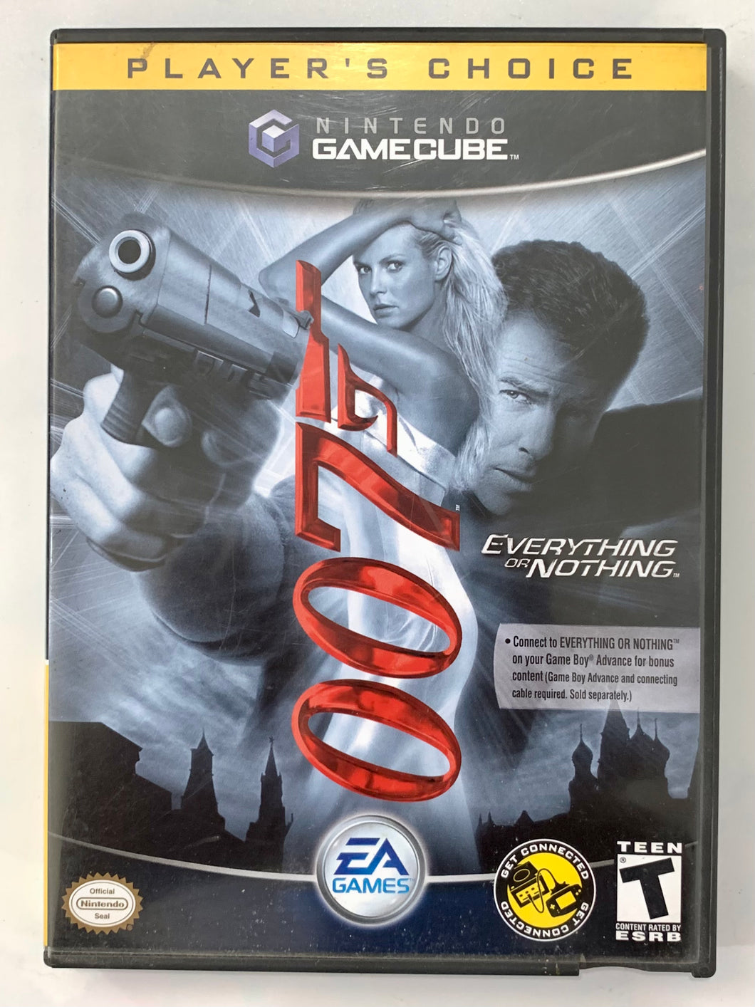 007 Everything or Nothing (Player’s Choice) - Nintendo Gamecube - NTSC - Case & Manual
