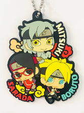 Cargar imagen en el visor de la galería, Boruto -Naruto the Movie- - Mitsuki - Uchiha Sarada - Uzumaki Boruto - Rubber Mascot Buddy Colle Seishoushita Oretachi dattebayo Hen
