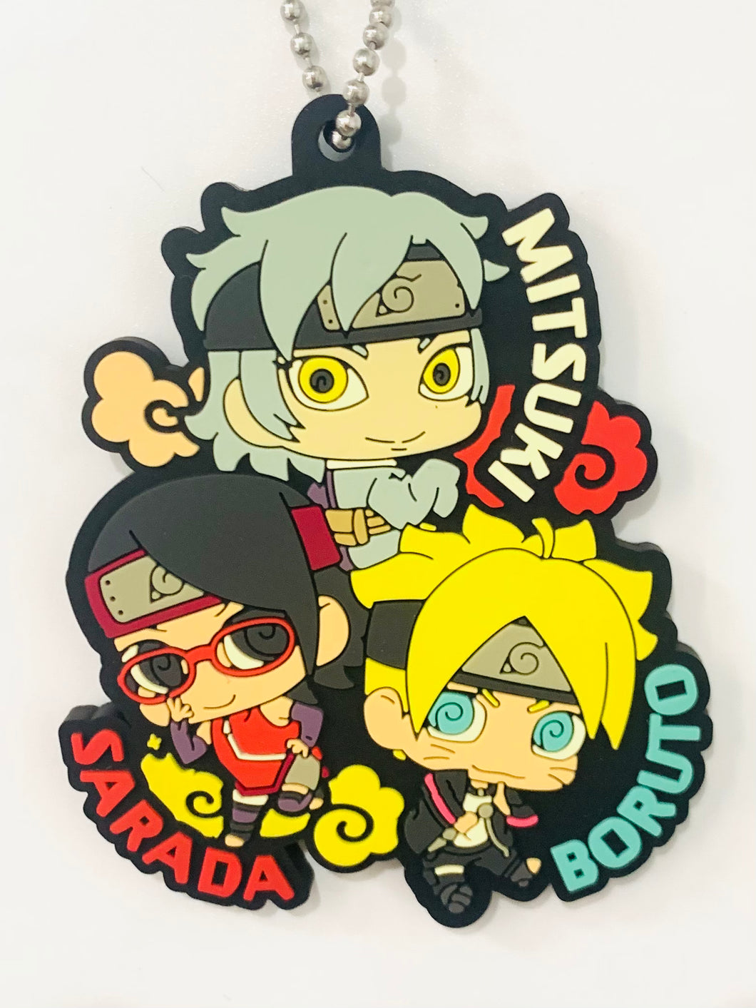 Boruto -Naruto the Movie- - Mitsuki - Uchiha Sarada - Uzumaki Boruto - Rubber Mascot Buddy Colle Seishoushita Oretachi dattebayo Hen