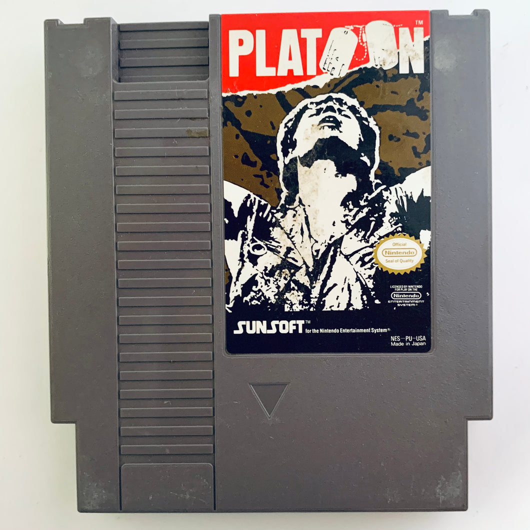 Platoon - Nintendo Entertainment System - NES - NTSC-US - Cart