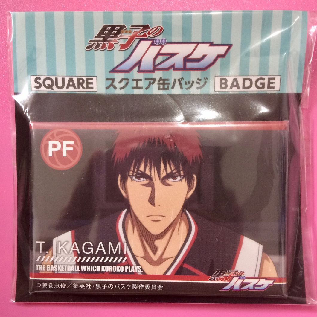 Kuroko no Basket - Kagami Taiga - Square Can Badge (B)