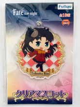 Cargar imagen en el visor de la galería, Gekijouban Fate/stay Night Heaven&#39;s Feel - Tohsaka Rin - Clear Mascot Keychain
