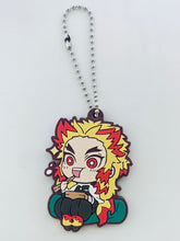 Load image into Gallery viewer, Kimetsu no Yaiba - Rengoku Kyoujurou - Chara Banchoukou Rubber Mascot Seventh Form Mugen Ressha-hen
