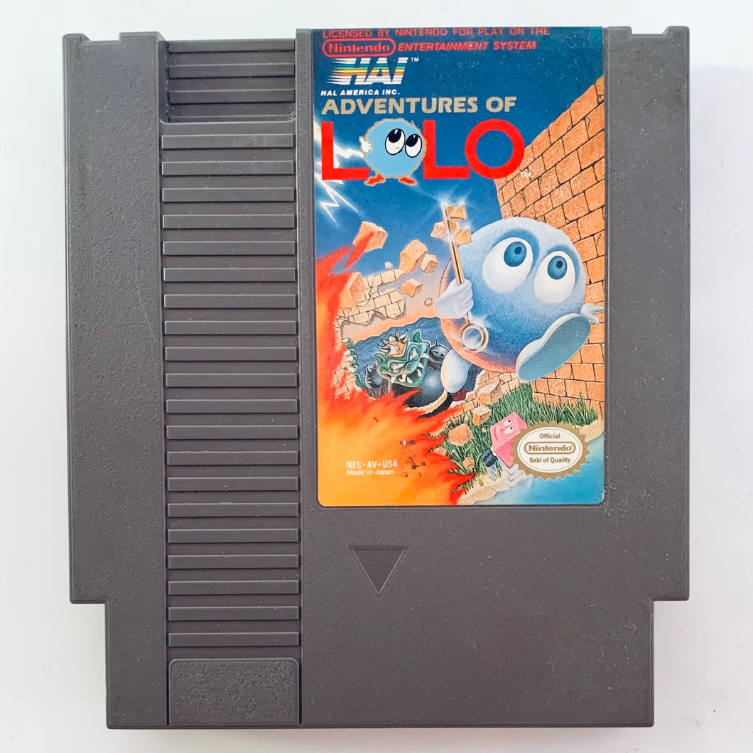 Adventures of Lolo - Nintendo Entertainment System - NES - NTSC-US - Cart