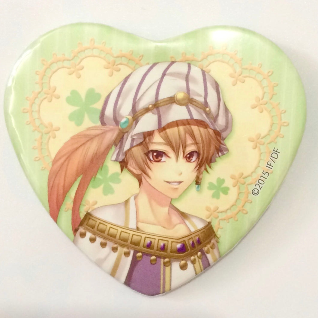 Beast Master and Prince - Erik - Heart Can Badge