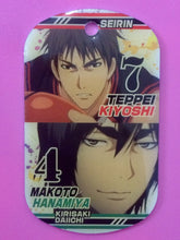 Load image into Gallery viewer, Kuroko no Basket - Hanamiya Makoto - Kiyoshi Teppei - Kurokobas Chara Metal Tag 5
