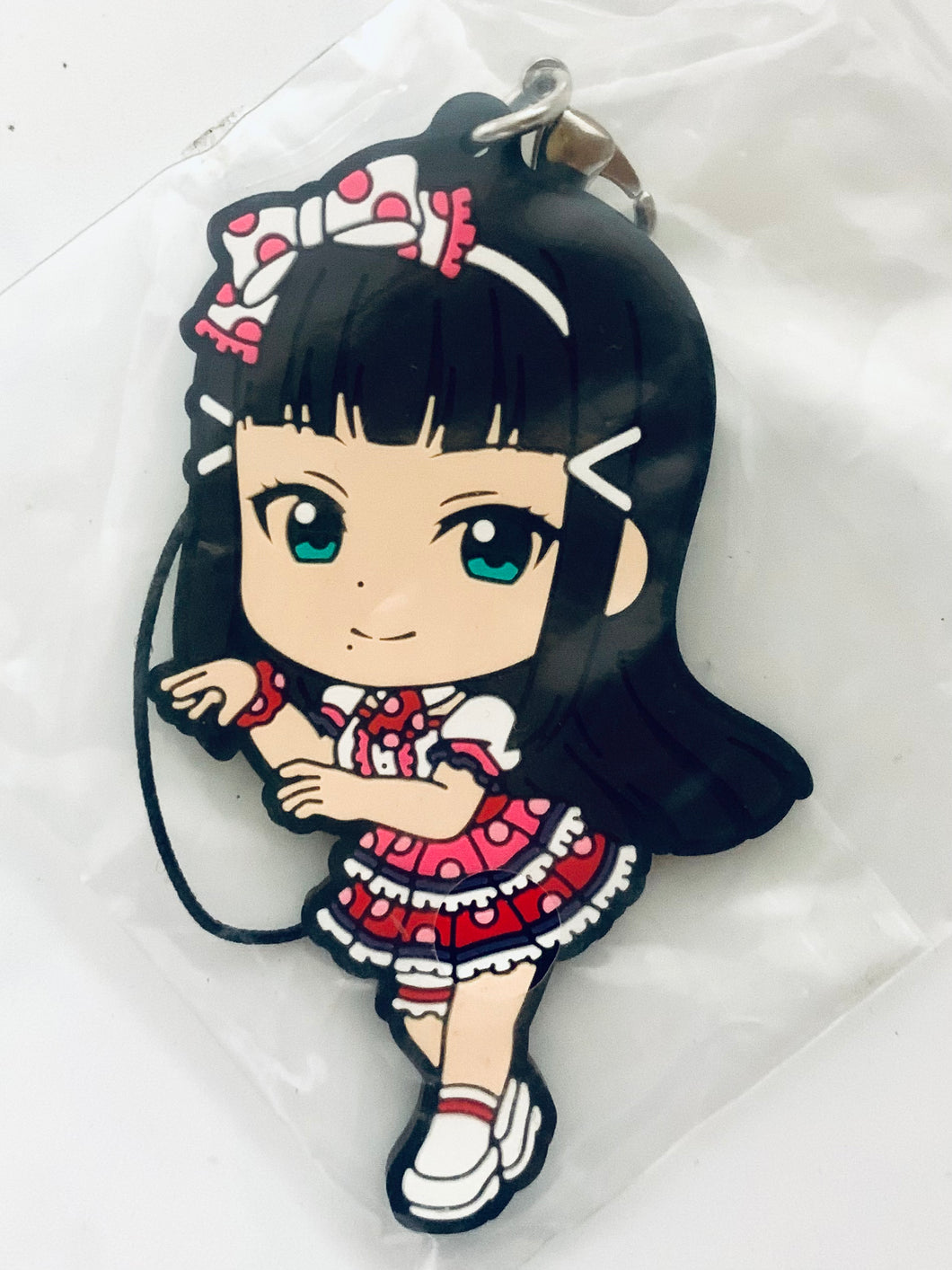 Love Live! Sunshine!! - Kurosawa Dia - Ichiban Kuji -2nd- - Kyun-Chara Illustrations - Rubber Strap - Omoi yo Hitotsu ni Nare ver.