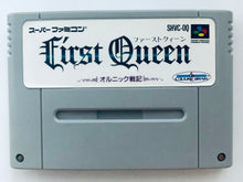 Cargar imagen en el visor de la galería, First Queen - Super Famicom - SFC - Nintendo - Japan Ver. - NTSC-JP - Cart &amp; Manual (SHVC-OQ)
