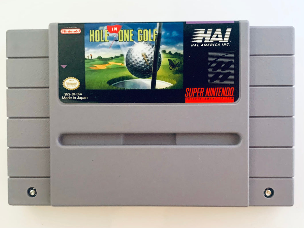 Hall’s Hole in One Golf - Super Nintendo - SNES - NTSC-US - Cart (SNS-JO-USA)