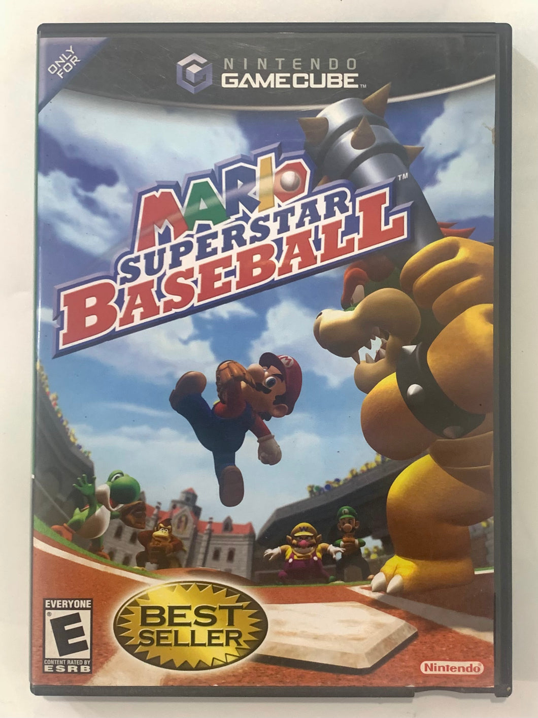 Mario Superstar Baseball - Nintendo Gamecube - NTSC - Case & Manual