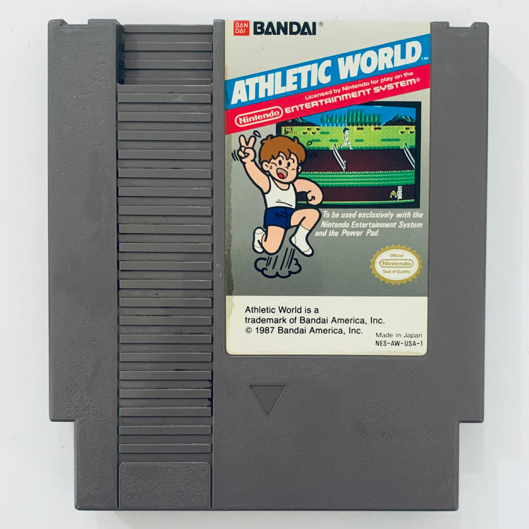 Athletic World ( Family Fun Fitness) - Nintendo Entertainment System - NES - NTSC-US - Cart