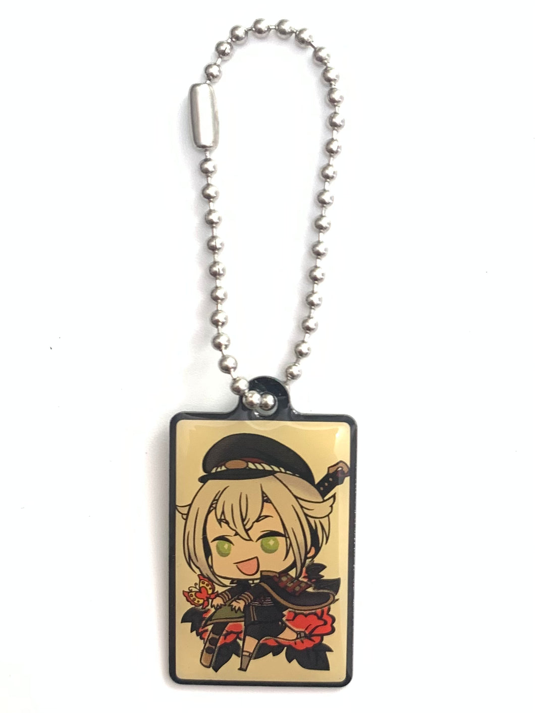 Touken Ranbu - Online - Hotarumaru - Charm - Hanafuda Metal Plate