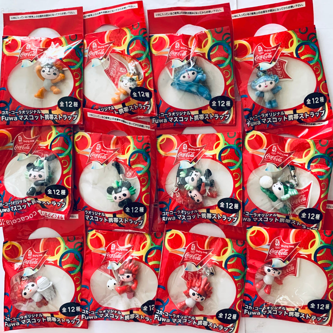 Coca-Cola Original Fuwa Mascot Mobile Phone Strap Beijing 2008 Olympic Games