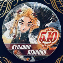Load image into Gallery viewer, Kimetsu no Yaiba - Kasugaigarasu - Rengoku Kyoujurou - Birthday Can Badge - 2020
