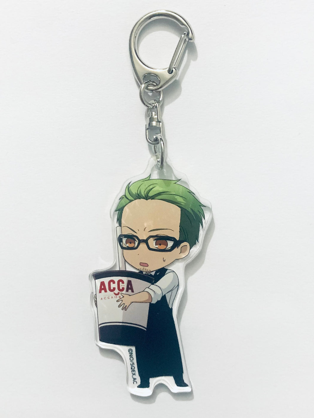 ACCA13-ku Kansatsuka - Payne - Animate Café Trading Acrylic Keyholder