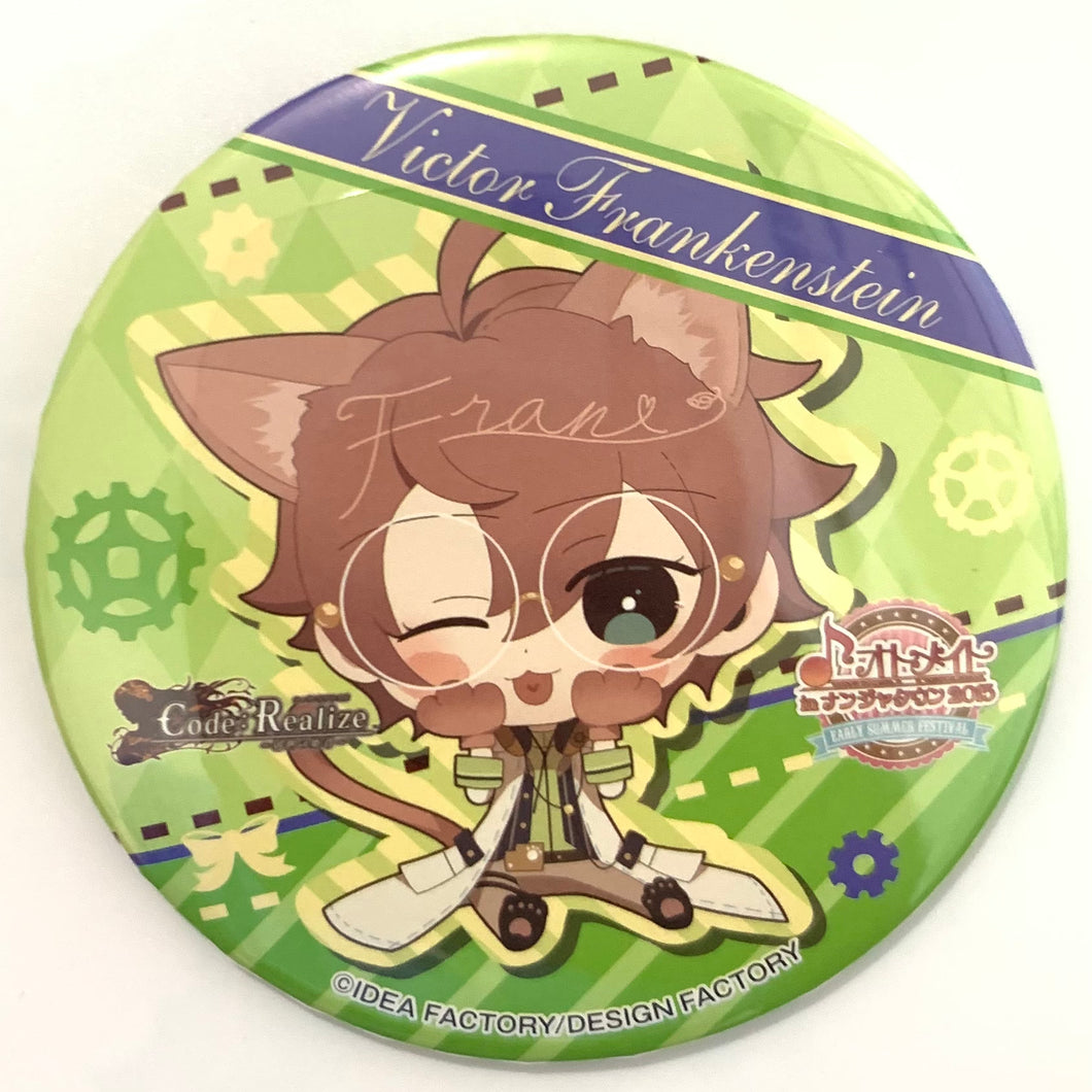 Code:Realize ~Sousei no Himegimi~ - Victor Frankenstein - Can Badge - Early Summer Festival